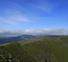 views over the Lake District Fells